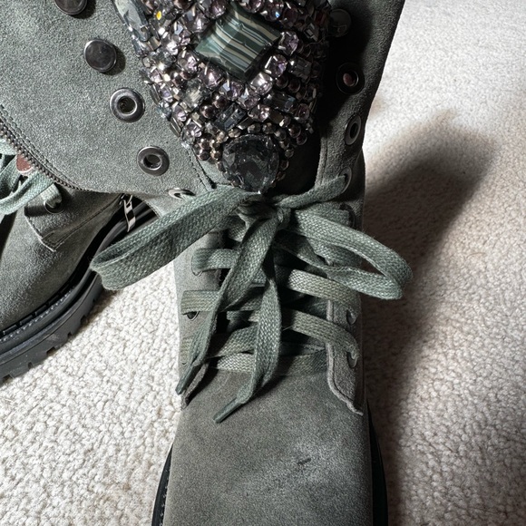 Suede Ankle Boots - Picture 3 of 11